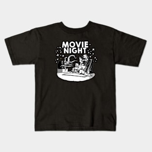 Movie night Kids T-Shirt